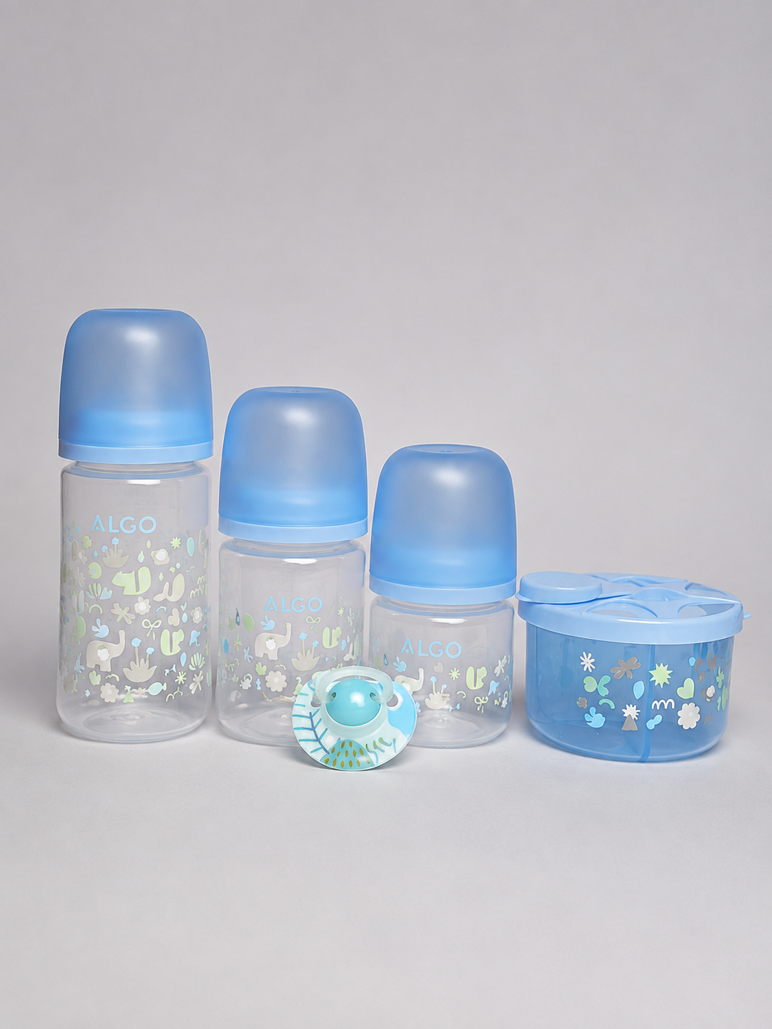 Algo 6-Piece Anti-Colic Starter Set (0m+ & 4m+)