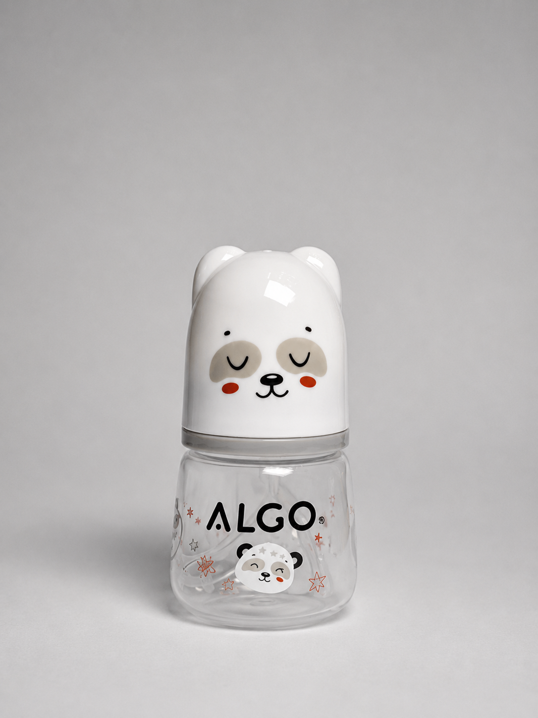 Algo Baby Feeder Bottle 60ml / 2oz (Panda Design - Plastic)
