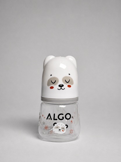 Algo Baby Feeder Bottle 60ml / 2oz (Panda Design - Plastic)