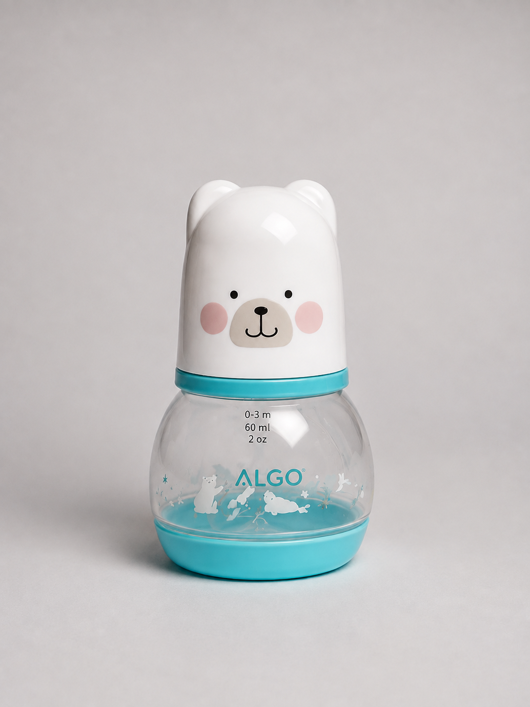 Algo Baby Feeder Bottle 60ml / 2oz (Plastic)