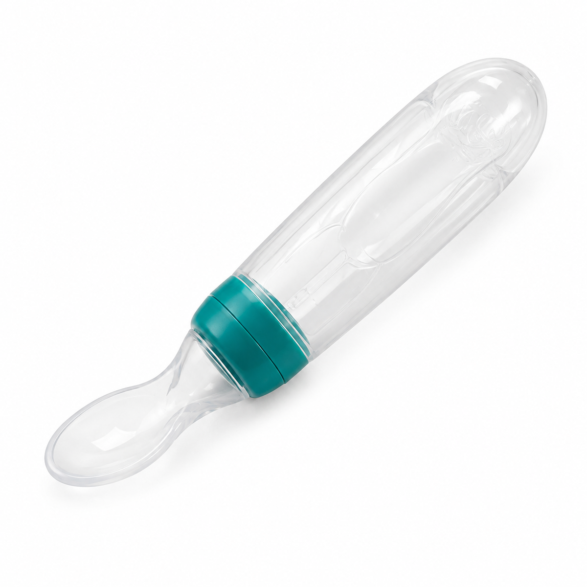 Algo Natural Touch Silicone Squeeze Spoon Feeder (Green - 6m+)