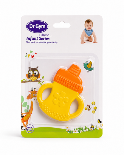 Dr Gym Milk Feeding Bottle Silicone Baby Teether