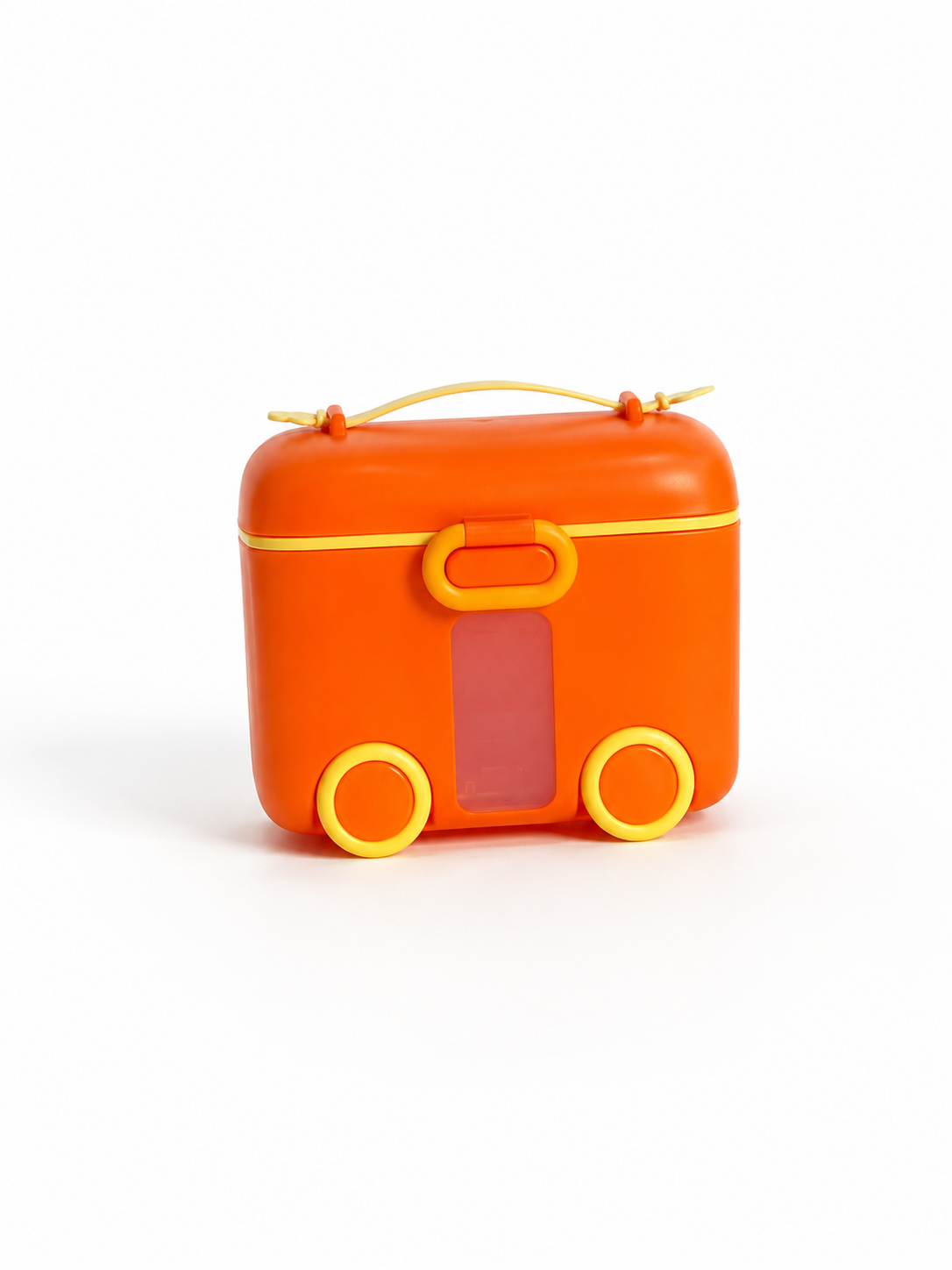 Car-Shaped Baby Milk Powder & Formula Dispenser (Orange)