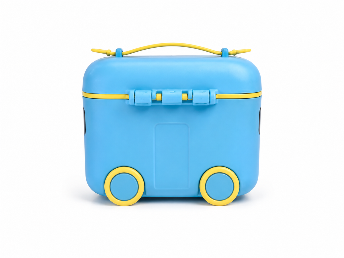 Car-Shaped Baby Milk Powder & Formula Dispenser (Blue)