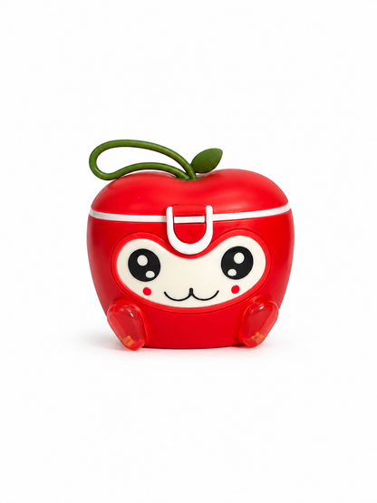 Apple-Shaped Baby Milk Powder & Formula Dispenser (Red)