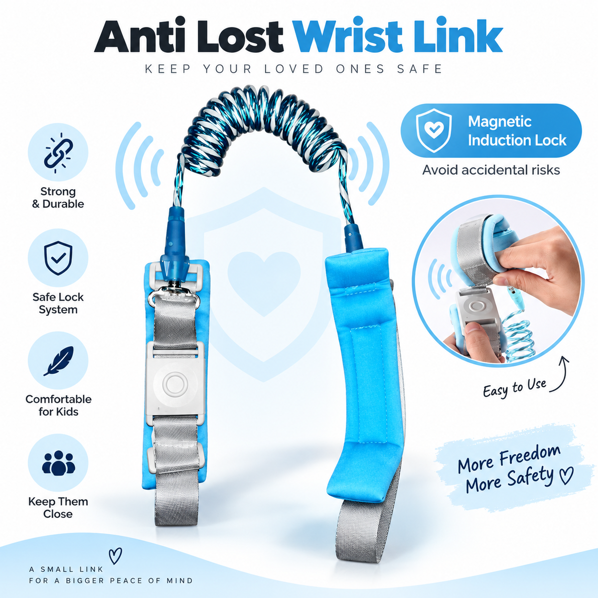 Anti-Lost Magnetic Wrist Link