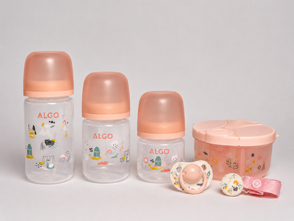 Algo 6-Piece Anti-Colic Starter Set (0m+ & 4m+)