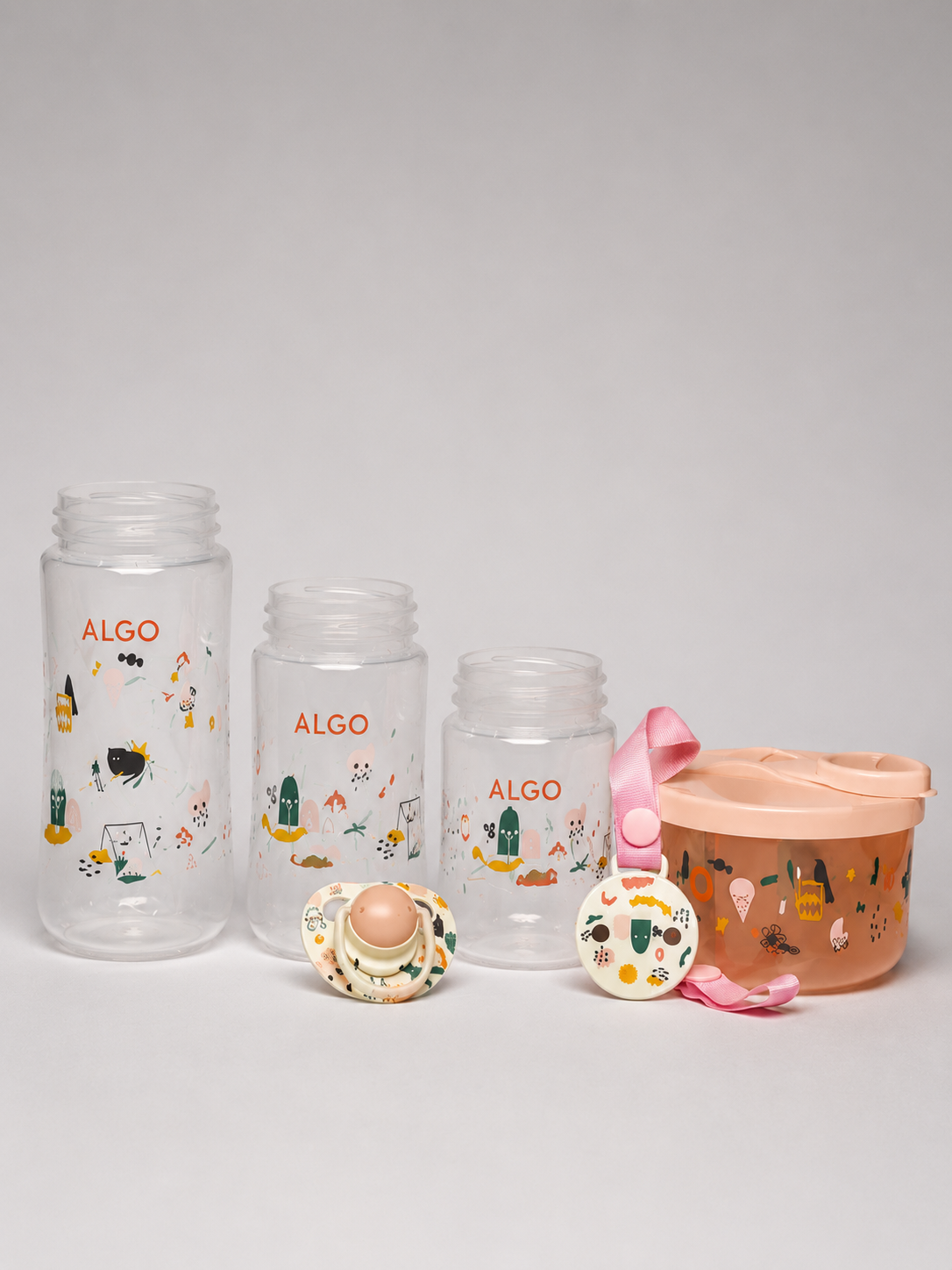 Algo 6-Piece Anti-Colic Starter Set (0m+ & 4m+)